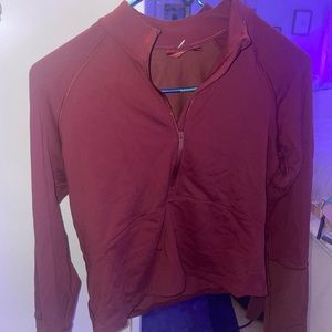 Worn 1 time. Too big for me but super cute workout top!